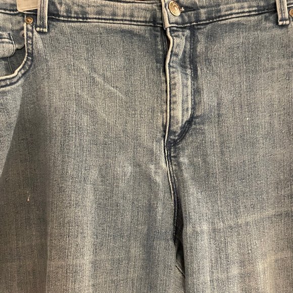 Gloria Vanderbilt Amanda Blue Denim Jeans Size 22 - Picture 13 of 13
